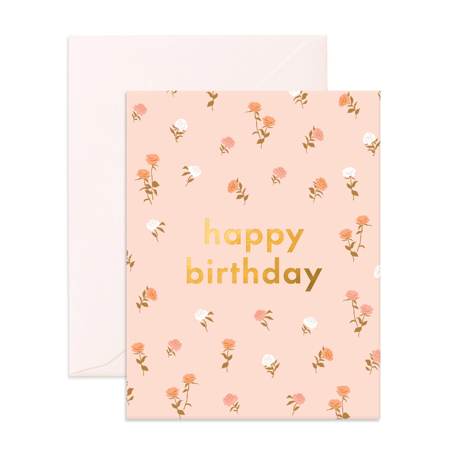 Birthday Roses Greeting Card